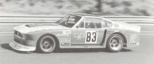  Aston Martin Vintange racing days Aston Martin V8 